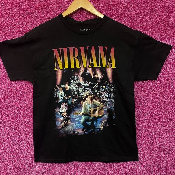 NIrvana MTV Unplugged Grunge Tshirt size Small - Picture 1 of 4